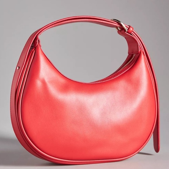 Anthropologie Handbags - Anthropologie The Brea Red Convertible Bag. Shoulder & Cross Body. Chic!